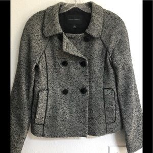 Tweed Double Breasted Jacket